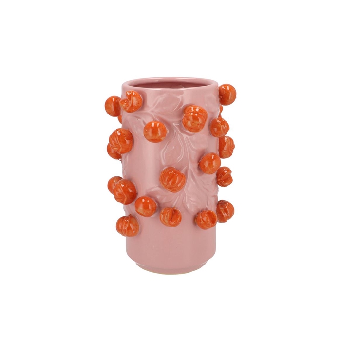 <h4>Fruit Mandarin Light Pink Cilinder 21x31cm</h4>