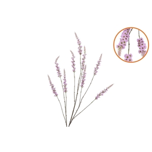 Silk Campanula Purple Single Stem 146cm Nm