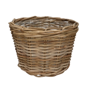 Mandwerk rotan Pot d31*23cm