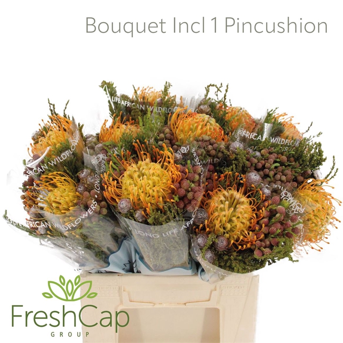 <h4>Bouquet Incl 1 Pincushion</h4>
