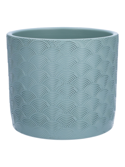 <h4>DF03-884721847 - Pot Napoli d13.5xh12.3 green surf</h4>