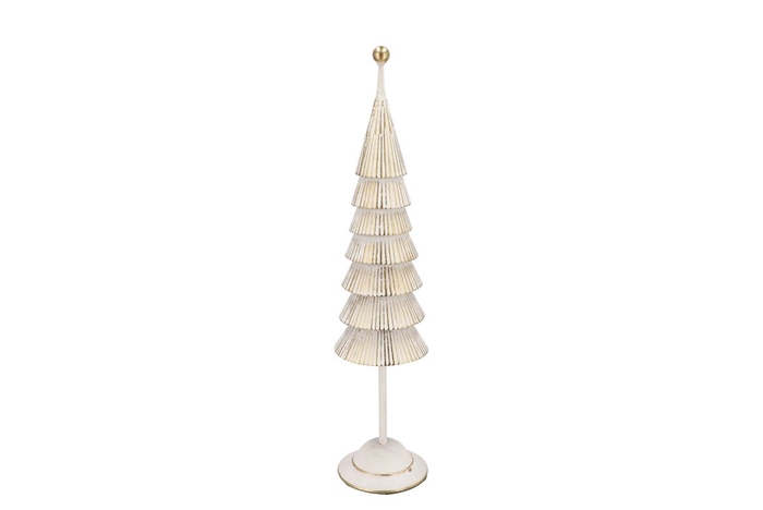 <h4>Evy Nordic Silver Xmas Tree Metal 13x55cm</h4>