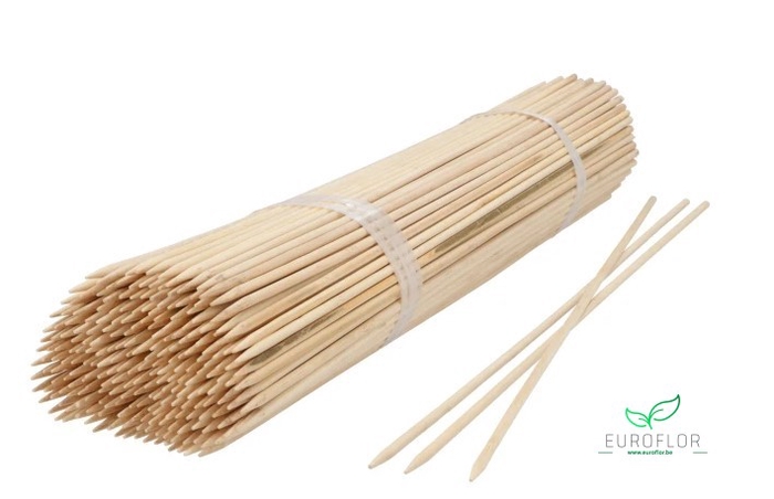 BAMBOESTOKKEN NATURAL 50CM 250PCS