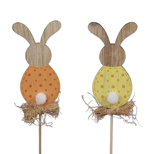 Easter Stick 20cm Rabbit 8.5cm