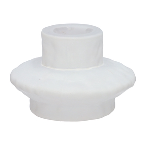 DF02-667100100 - Candle hldr Luxis d4/8xh5.5 white matt