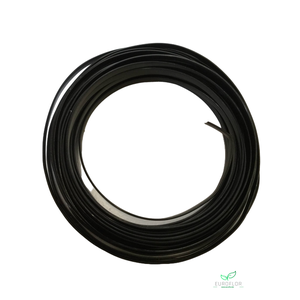 ALUMINIUM WIRE PLAT BLACK 12M