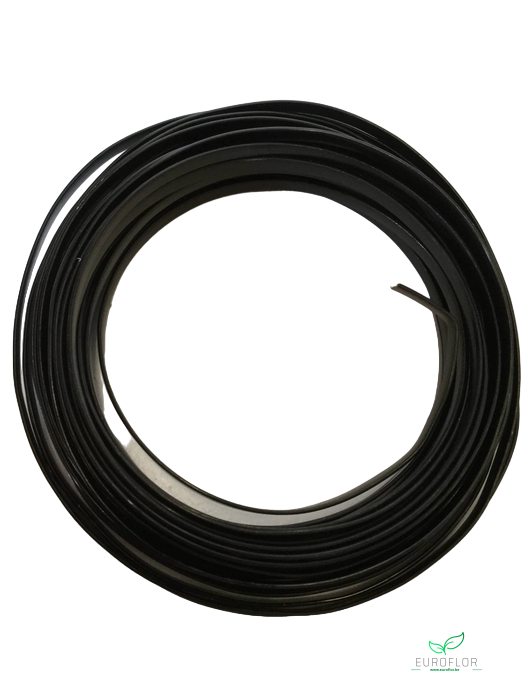 ALUMINIUM WIRE PLAT BLACK 12M