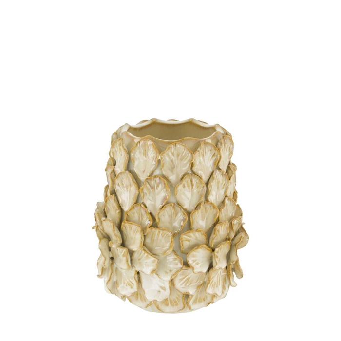 <h4>Keramiek Exclusief Leaf vaas d16*18cm</h4>