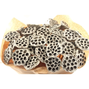 Lotus On Stick Silver