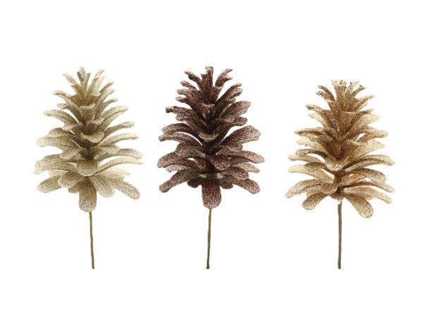 Pinecone Glitter L11W9H9