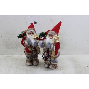 D 3011 Deco Santaclaus H30.0 Red