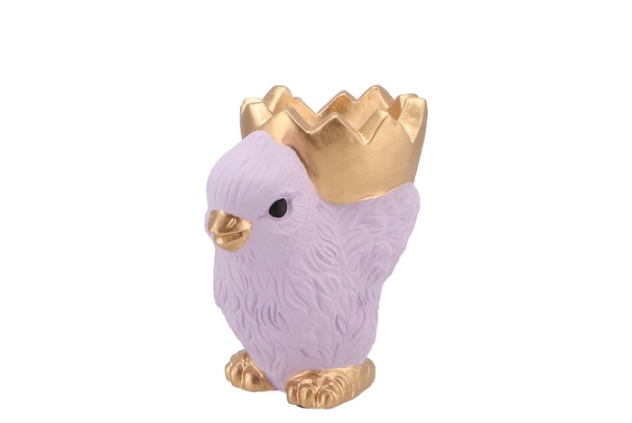 <h4>Easter Chicken-bowl Lila 14x9,5x14cm Nm</h4>