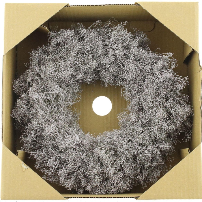 <h4>Wreath Lepidium Grey Pink Medium</h4>