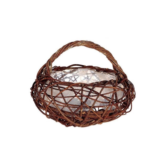 <h4>Basket Open Vine Rnd H29D36</h4>