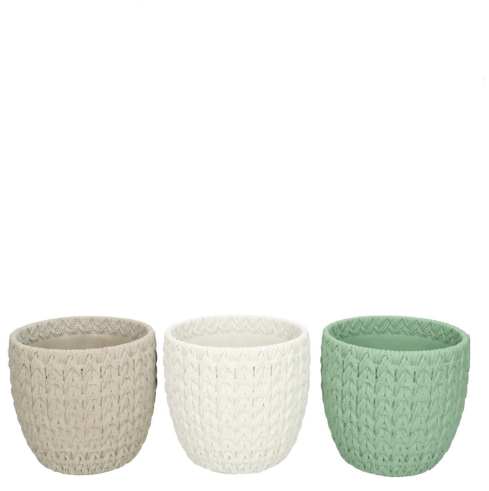 <h4>Keramiek Brioche pot d13.5*12.5cm</h4>