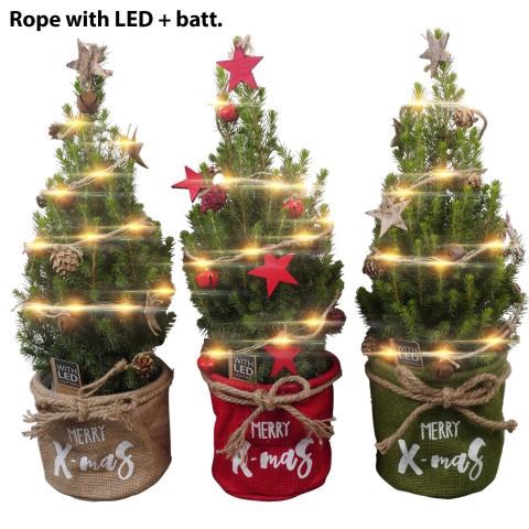 <h4>PTK25460 Conica Perfecta in jute mix met slinger led</h4>