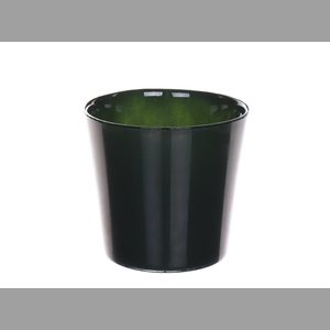 DF02-883543600 - Pot Nashville d13.3xh12.5 moss green
