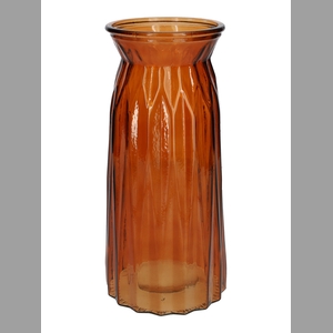 DF02-664126000 - Vase Ruby2 d10/11xh24 brown/terra transparent
