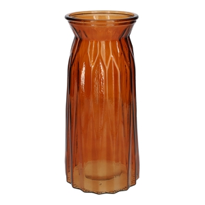 DF02-664126000 - Vase Ruby2 d10/11xh24 brown/terra transparent