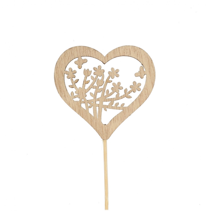 <h4>Moederdag 50cm Hart Flori 7cm</h4>