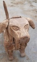 Dog Teak Anjing L50W20H50