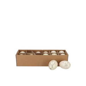 EGGS CHICKEN NATURAL WHITE GLITTER
