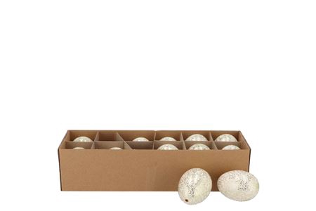 <h4>EGGS CHICKEN NATURAL WHITE GLITTER</h4>