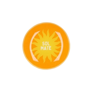 Plate Round Sun 18x18x2cm