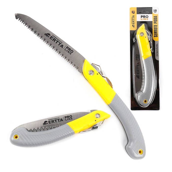 <h4>SERROTE DE PODA ACO/POLIPROPILENO 18CM IMP</h4>