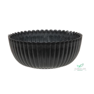 MELAMINE BOWL BASIC GREY D15 H6CM