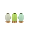 Easter Eggcited Vase Green Ass P/1 5x5x10cm Nm