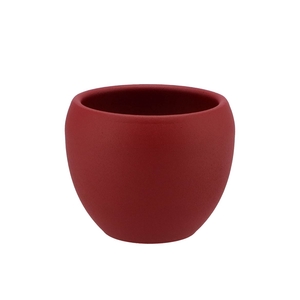 Vinci Red Velvet Flower Pot 14x11cm 2025