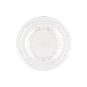 Dayah Transparent Glass Plate 32,5x2,5cm