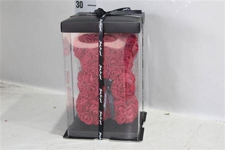 <h4>. Div Beer Zijde Roos Bordo 28cm</h4>
