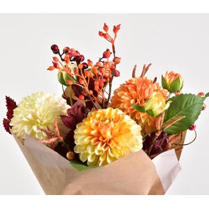 Bouquet Ronda L45cm orange