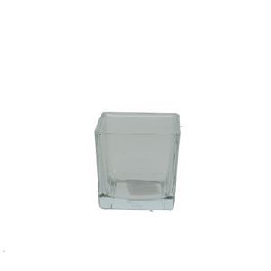 Glass cube taper d08 08cm