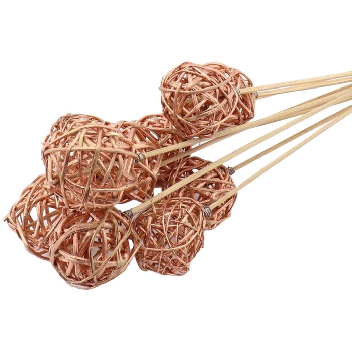 <h4>Bijsteker 50cm Brunchbal 5cm</h4>