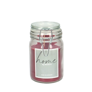 Candle Glass pot d6.5*12cm