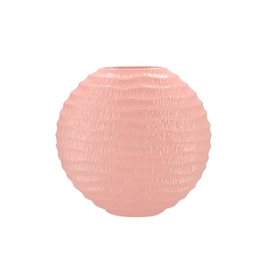 Lima Pink Vase Oval 41x14x39cm