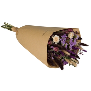 Droogbloemen-Field Bouquet Large 60cm-Meadow Violet