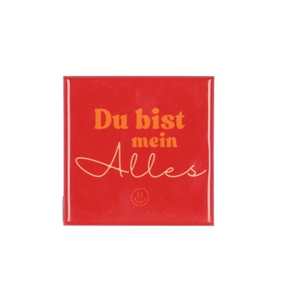 Tile Du Bist Pink 10x10x1cm Nm