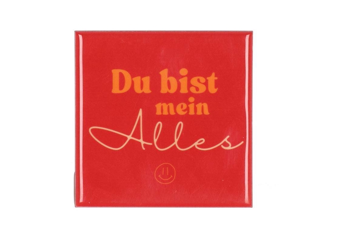 Tile Du Bist Pink 10x10x1cm Nm