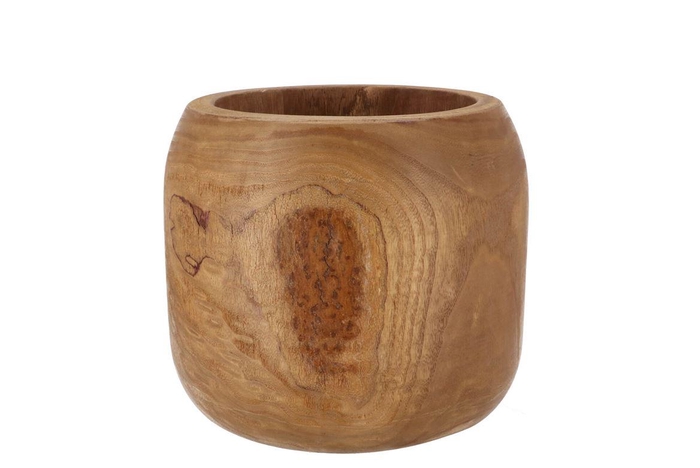 <h4>Woody Natural Pot 23x23x18cm</h4>