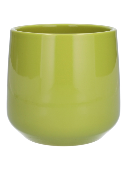 <h4>DF03-884911047 - Pot Puglia d13/14.5xh13.5 apple green</h4>