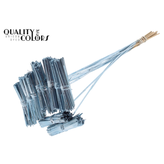 <h4>Kore Posy on stem Metallic Blue</h4>