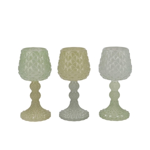 Jazz Nordic Green T-light Pinecone Ass 9x18cm