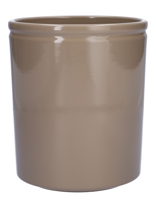 <h4>DF03-885200647 - Pot Lucca Orchid d13xh15 beige</h4>