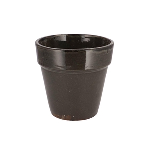 Ebbi Moss Black Pot Glaze 20x20cm Nm