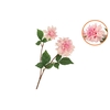 Silk Dahlia 2x Light Pink Real Touch 60cm Nm