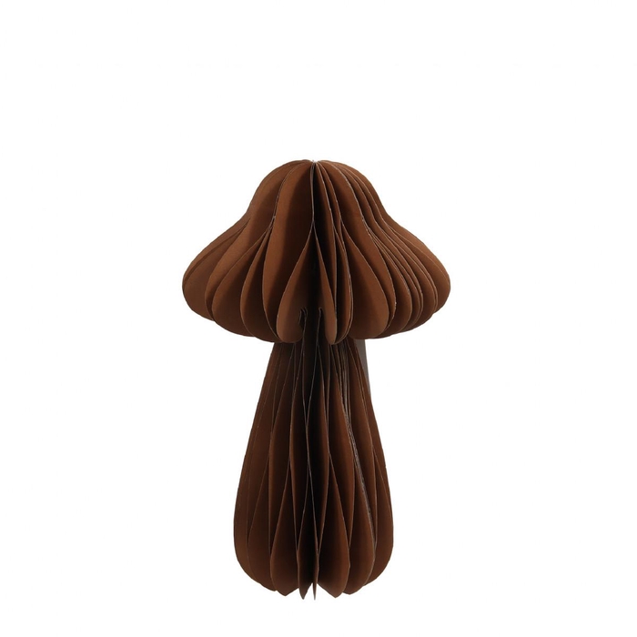 <h4>Herfst Deco paddenstoel papier 12*20cm</h4>
